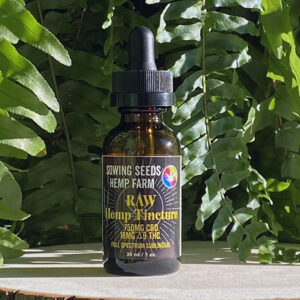 750mg CBD Hemp Tincture RAW Full Spectrum 1oz.