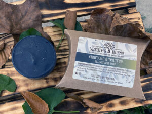 All Natural Soap - Charcoal and Tea Tree