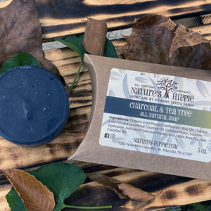 All Natural Soap - Charcoal and Tea Tree