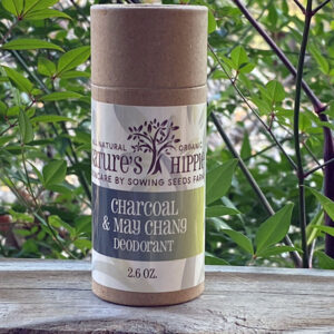 All Natural Safe and Effective Deodorant - Charcoal and May Chang