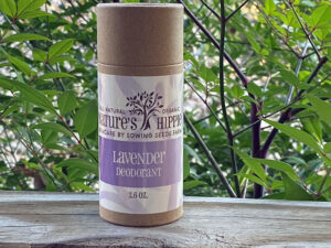 All Natural Safe and Effective Deodorant - Lavender
