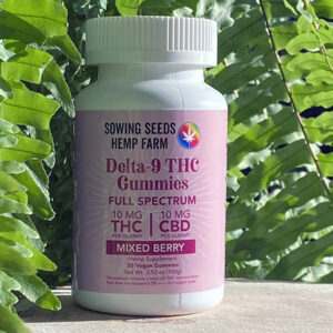 Delta-9 THC Gummies - Mixed Berry, 20 Count