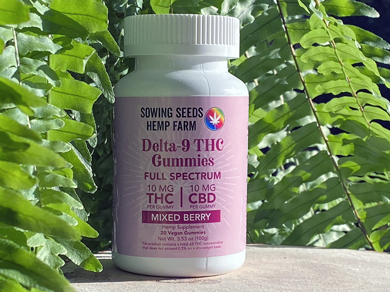 Delta-9 THC Gummies - Mixed Berry, 20 Count