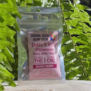 Delta-9 THC Gummies – Mixed Berry, 5 Count