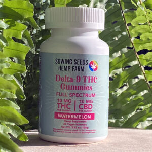 Delta-9 THC Gummies - Watermelon, 20 count