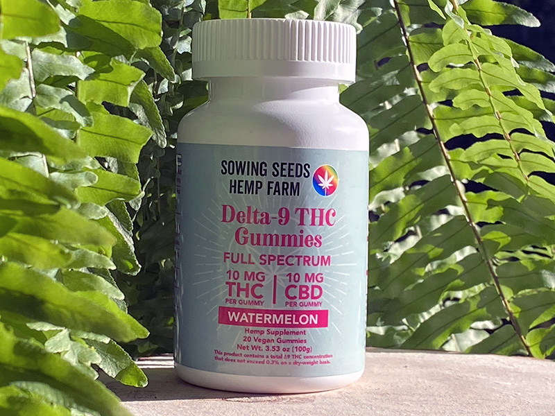 Delta-9 THC Gummies - Watermelon, 20 count