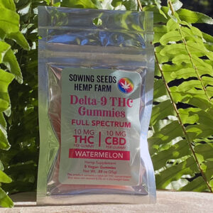 Delta-9 THC Gummies – Watermelon, 5 count