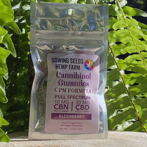 Cannabinol PM Formula Gummies – Elderberry, 10 count