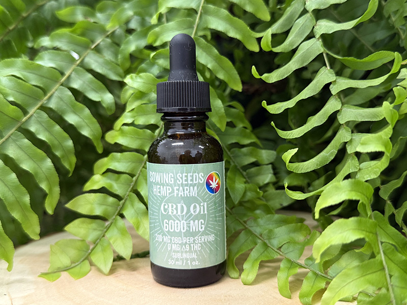 6000mg CBD Oil 1oz.