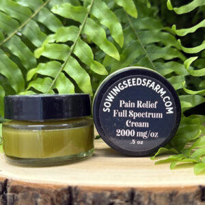 .5oz Trial Size 2000mg/oz. Full Spectrum Cream